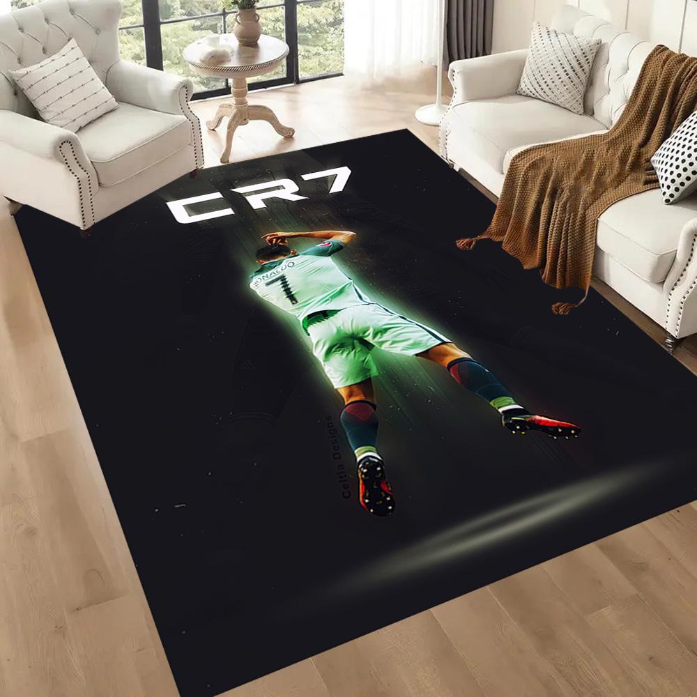 Cristiano Ronaldo Area Rug Perfect For Entryway Game Room Outdoor Study Room Antislip Carpet Office Home Decor Perfect Birthdaychristmas Gift Idea