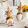 Zhongran Cow Doll Ornament Sunflower Rudolph Faceless Doll Couple Decorative Doll Props