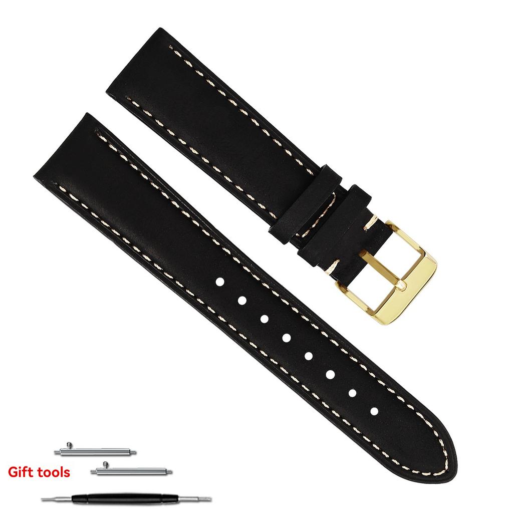 XL Extended Lenght 140+90mm Vintage Watch Strap 22mm 24mm for Panerai SElKO Casio Lengthening and Thickening Men's Watch Band