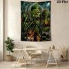 Glam-style Horror Movie Pattern Home Decor Tapestry, Wall Hanging, Decorative RV Wall Cloth.ZGT0914191