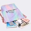 Drawstring Gym Backpack Waterproof Gradient Color Basketball Bag Foldable Sports Backpack for Men Women Soccer Training Swimmers