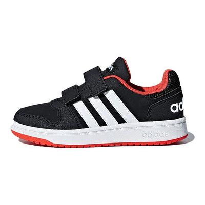 Neo Hoops 2.0 Chaussures de Skate Basses Durables Baskets Enfants Noir B75960