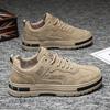 Spring Men's Shoes New Breathable Construction Site Work Labor Insurance Shoes Men's Trend Versatile Non-slip Sports Leisure Work Shoes