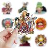 10/50Pcs One Piece Anime Stickers Cartoon Luffy Zoro Chopper Decals Waterproof DIY Notebook Motorcycle Skateboard Phone Helmet