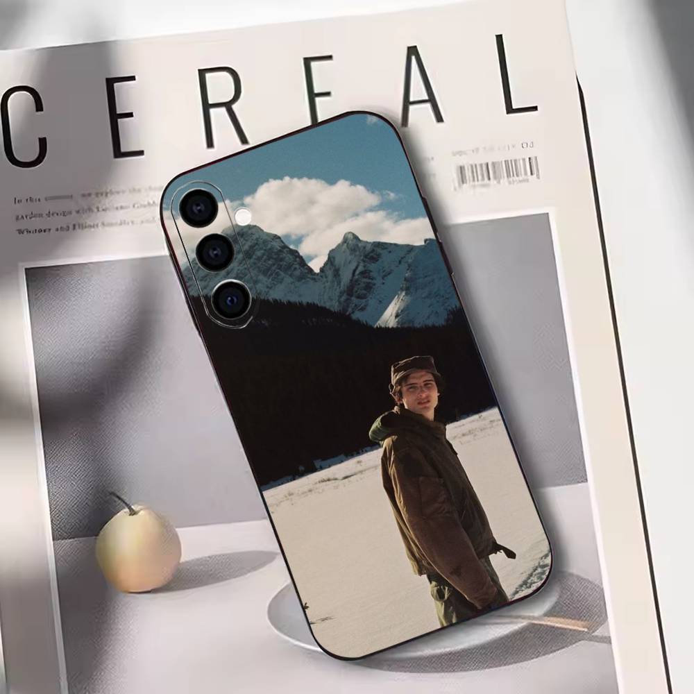 

Mike Wheeler Phone Case Black Silicone Soft For Samsung Galaxy A73,A72,A71,A70,A53,A52,A51 Samsung a13 5g
