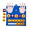 Montessori Early Education Finger Number Toys: DIY Math Teaching Aids for Toddlers' Creative Learning