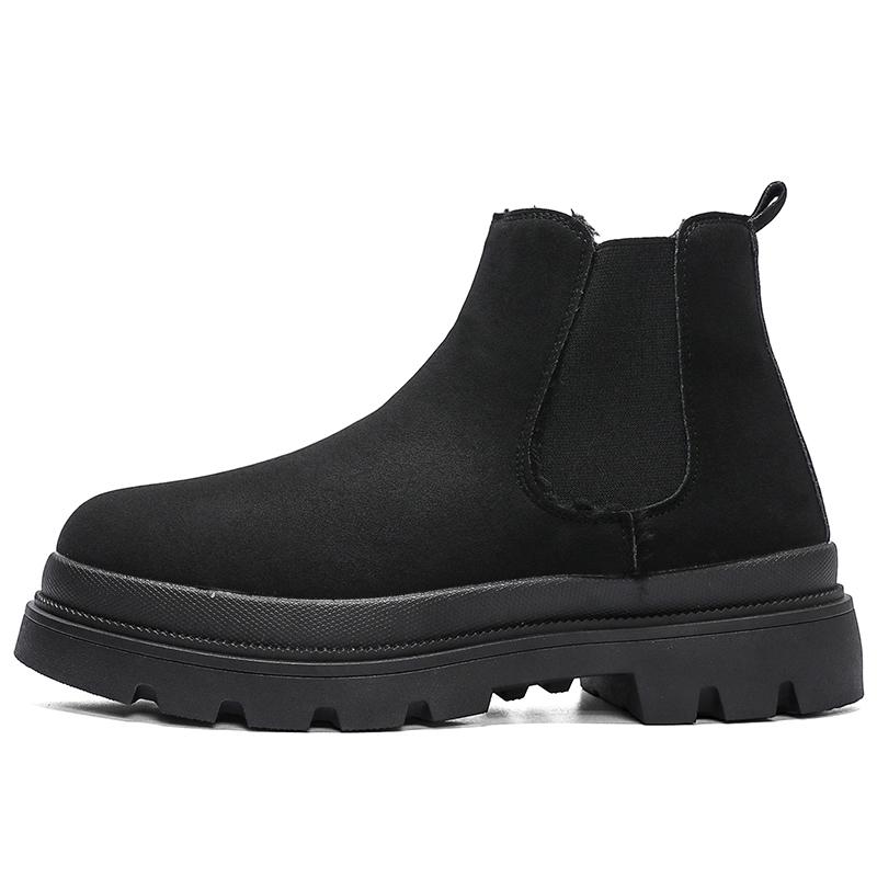 Men`s Leather Winter Outdoor Casual Hiking