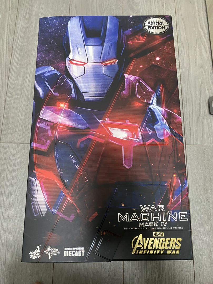 

[USED] Iron Man War Machine Mark 4 Hot Toys with bonus