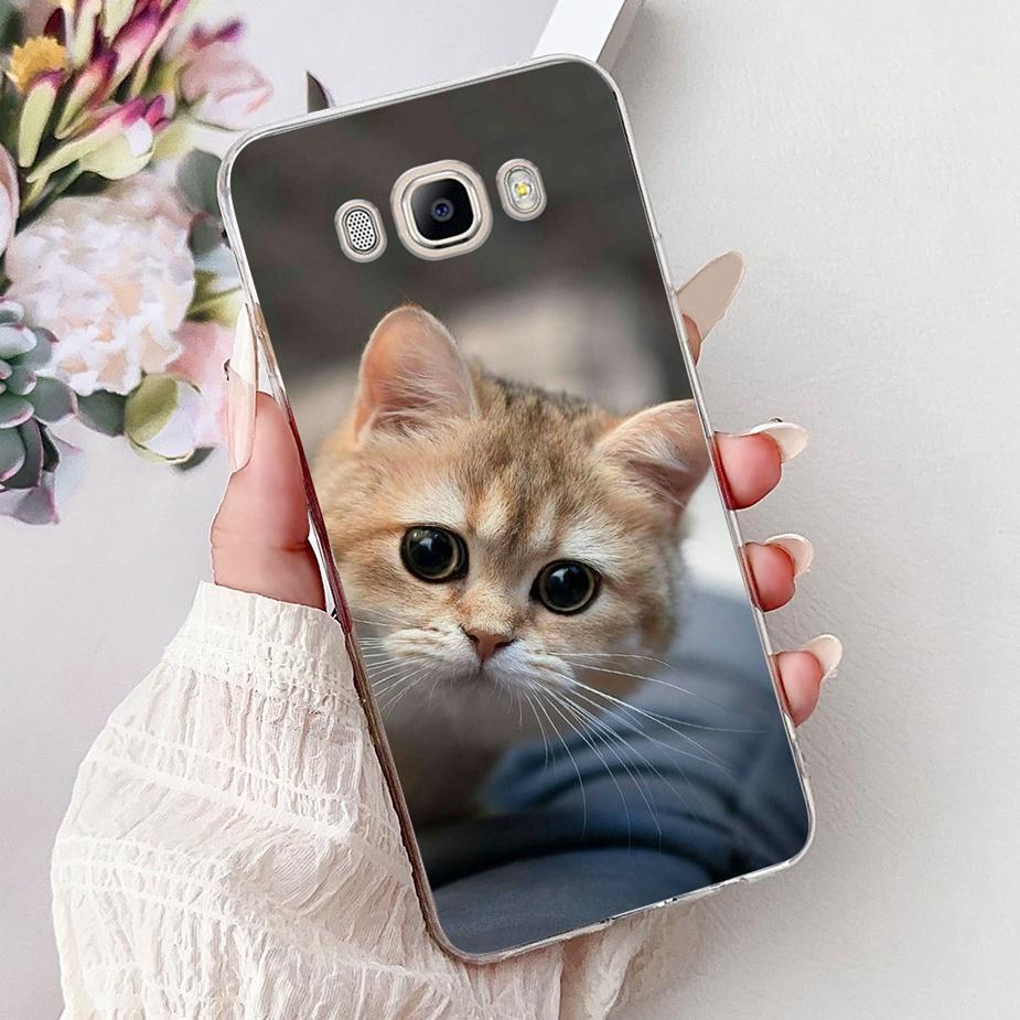 For Samsung Galaxy J5 2016 Case SM-J510F Luxury Fashion Painted Cover Soft Slim Phone Case For Samsung J3 J5 J7 2016 Fundas Bags