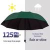 12-Rib Dual-Use Sun & Rain Umbrella for Men & Women - Large, UV Protection, Folding Double-Person Design