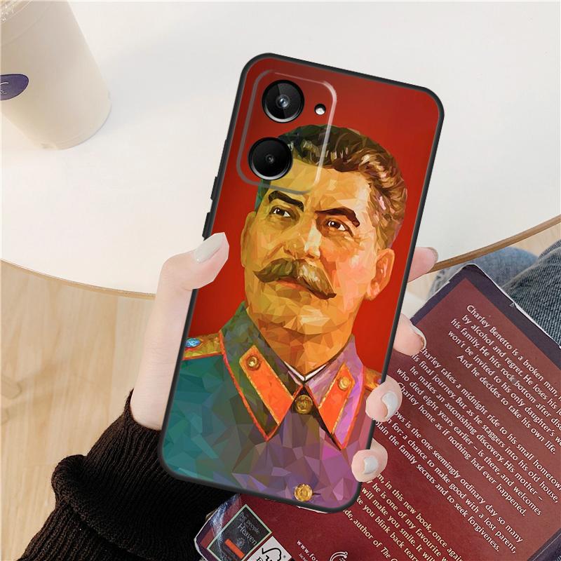 Stalin Soviet Case For Realme GT 6 6T 5 GT7 Pro 10 11 12 13 14 Pro Plus C53 C51 C21Y C25S C55 C67 C61 C75