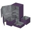 Ultimate Guard Twin Flip Tray Deck Case 200+ Xeno Skin, Purple