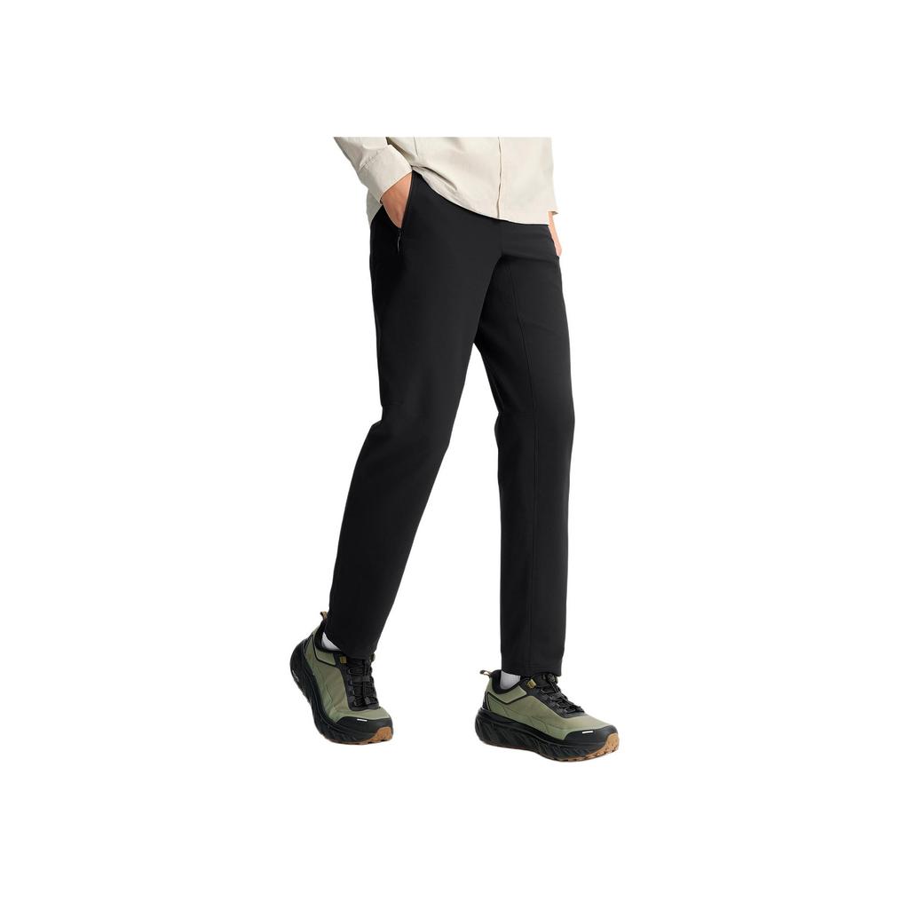 New FILA SS25 Casual Pants Men's Pitch Black BK A11M517805F-BK