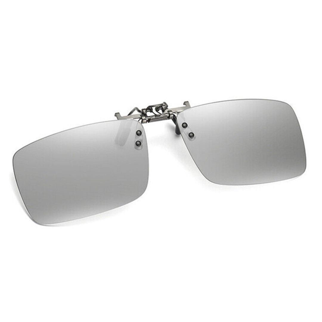 

PDTO Фотохромные солнцезащитные очки на флип-клипсе UV400 Поляризованные очки для рыбалки на открытом воздухе