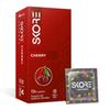 Skore Fruit Basket Flavoured Condoms Combo Pack of 4, X10 Pcs Orange Banana Cherry Strawberry Dotted Latex Rubber