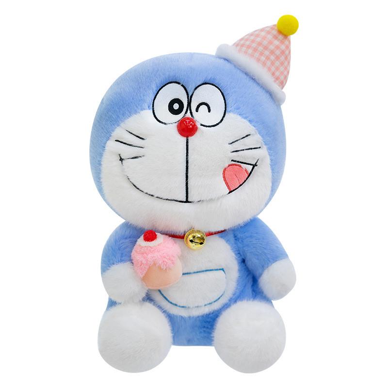 Doraemon Plush Toy Large Size With Pp Cotton Filling For Kids And Collectors