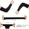 10 Paar Coole Seidenstoff Armschützer Atmungsaktive Sonnenschutz-Ärmel für Unisex Outdoor Radfahren Laufen Angeln und Fahren Cool