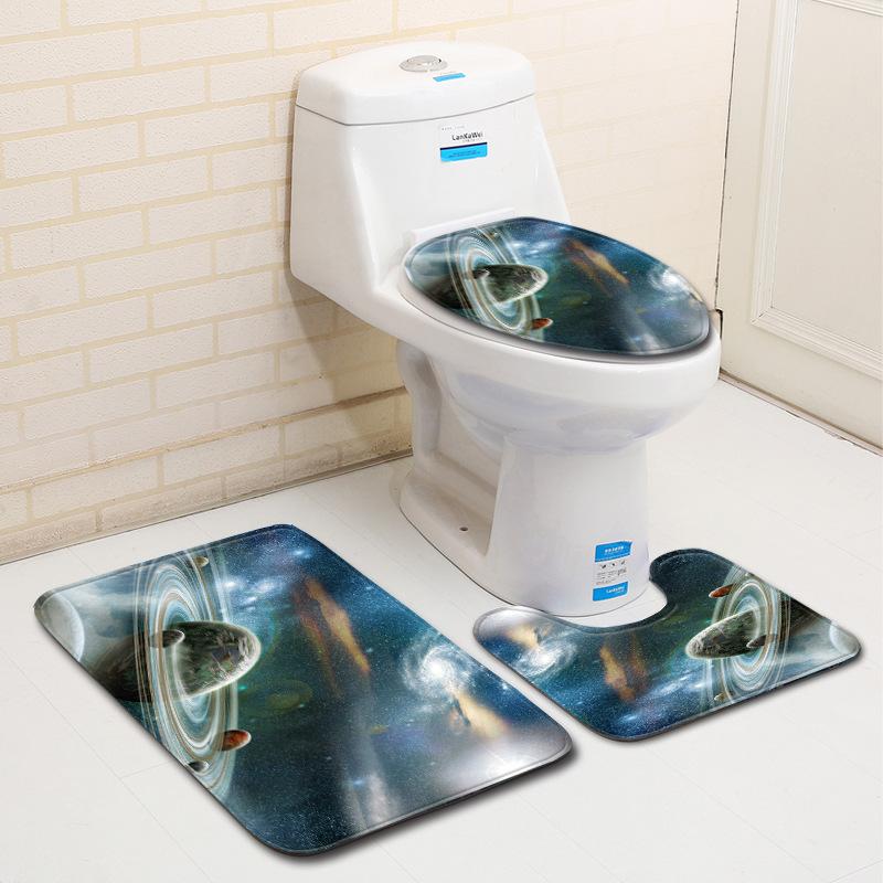Star Series Floor Mat Three-Piece Bathroom 3-Piece Carpet Doormat