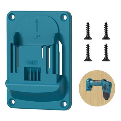 1/2/3/4/5pcs Wall Mount Electric Tool Holder Drill Holder Slots Stand for Makita 18V Wall Power Mount Storage Bracket