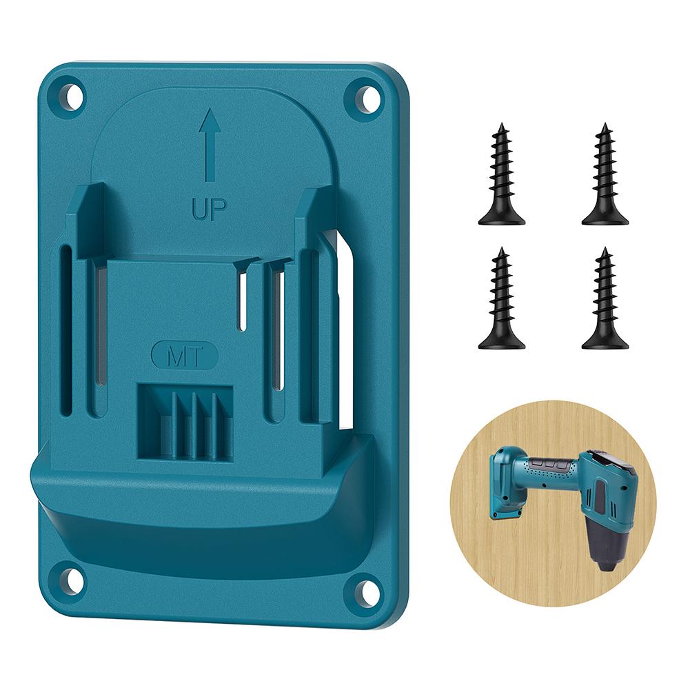 Wall Mount Electric Tool Holder For Makita 18V Wall Power Mount Storage Battery Bracket Fixing Newest Drill Holder Slots St D0Q8