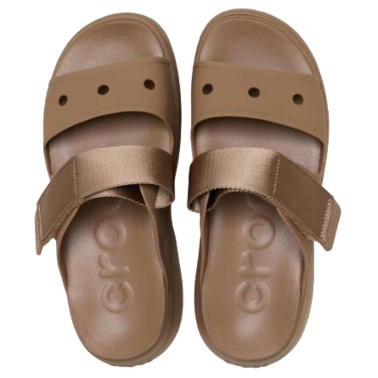 Crocs Soho Slide Slippers Women's Tan 212861-2EY
