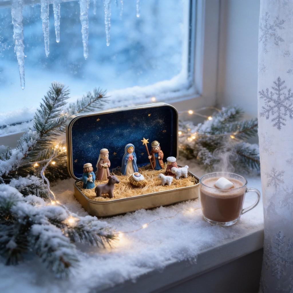 Festive 3d Printed Christmas Ornament Set With Pla Material For Home Decoration Gift