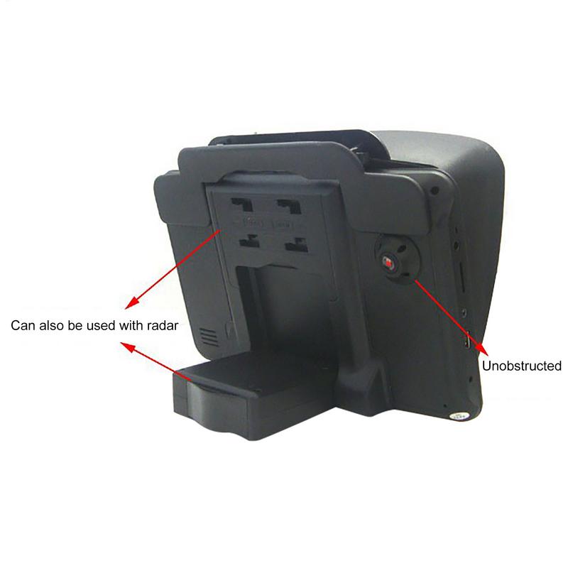 GPS kryt proti slunci Ochrana proti slunci a UV záření Antireflexní Univerzální sluneční clona pro GPS navigaci 6 a 7 palců