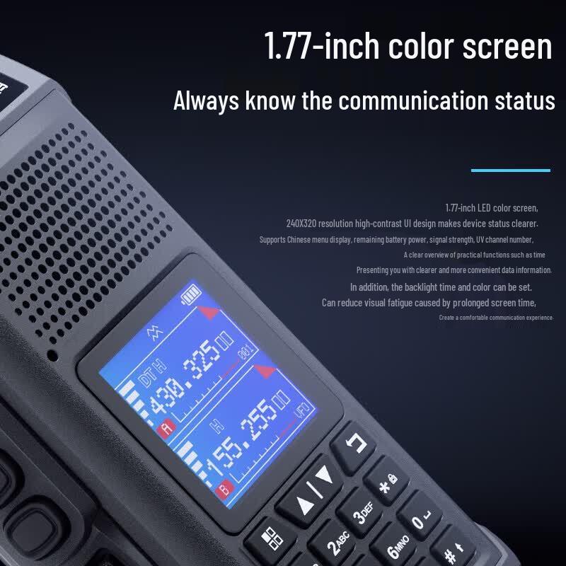 Fomtalk FT1200UV High Power Multi-band Amateur Walkie-Talkie (CN version)