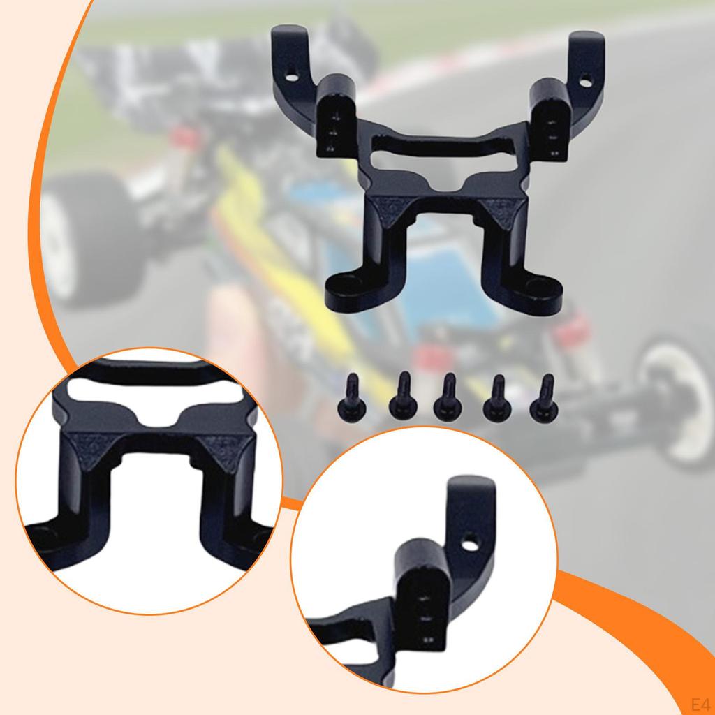 Front Bulkhead for Radio-controlled Car, Assembly Required, Made of Sturdy Metal, Replacement Part