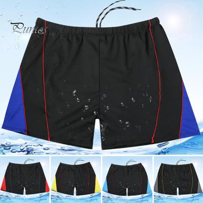 Pánské plavky Stahovací šňůrka v pase Rychleschnoucí Slim Fit Extra velikost Kontrastní barva Koupací boxerky Surfování Vodní sporty Plavecké šortky
