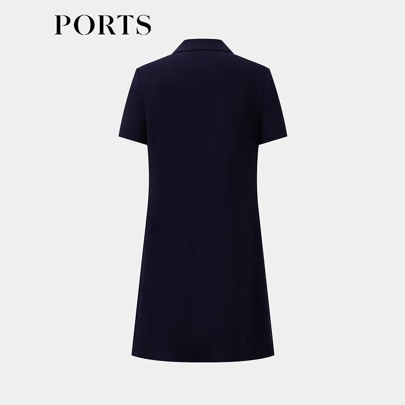 PORTS Women's Summer Commuter Shirt Collar Dress