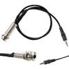 Acoustic Guitar Piezo Adapter Cable 660mm Endpin Jacks Stereo Plug Play Replacement Power Cord for Pickup Systems
