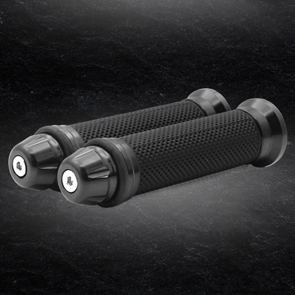 Fashion 1Pair Motorcycle Handle Grips Anti-Slip Handlebar Bar Bicycle Rubber Mountain Cycle