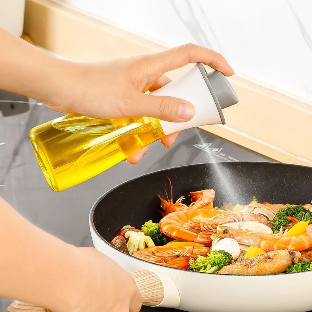 Soy Sauce Seasoning Condiment Bottle Glass Olive Oil Spray Bottle New Spray Oil Dispenser Barbecue