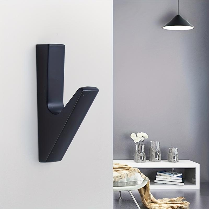 [Aluminum Hook] 2pcs Aluminum Alloy Clothes Hook | Bathroom Towel Hook, Home Key Hook, Hardware Hook