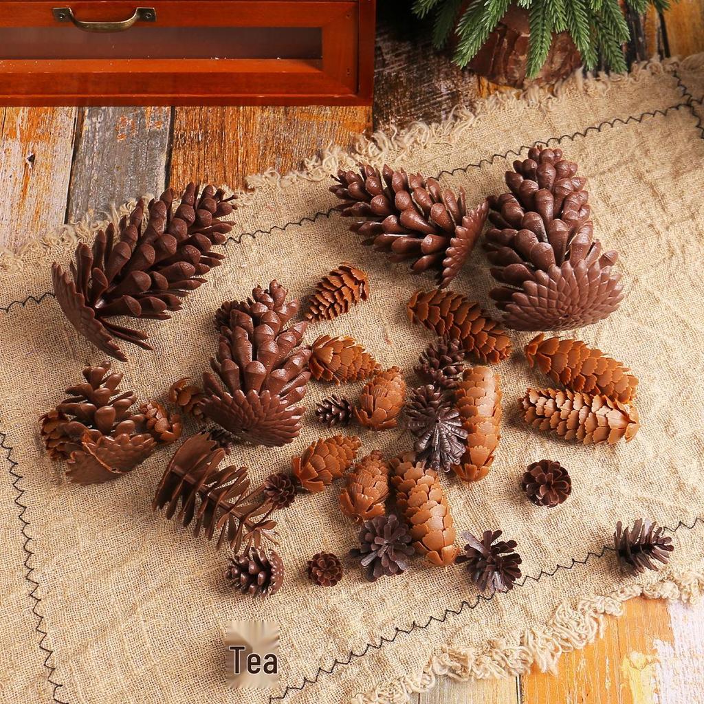 Creative Pine Cone and Spruce Christmas Ornaments - DIY Decorative Pendants & Photography Props