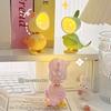 Small Cute Bird Table Lamp Cartoon Parrot Shaped Night Light Magnetic Adjustable LED Bedside Lamp for Bedroom Kids Room