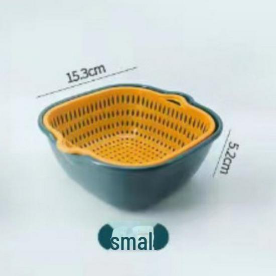 Multi-Function Double-Layer Washing Basket for Fruits & Vegetables