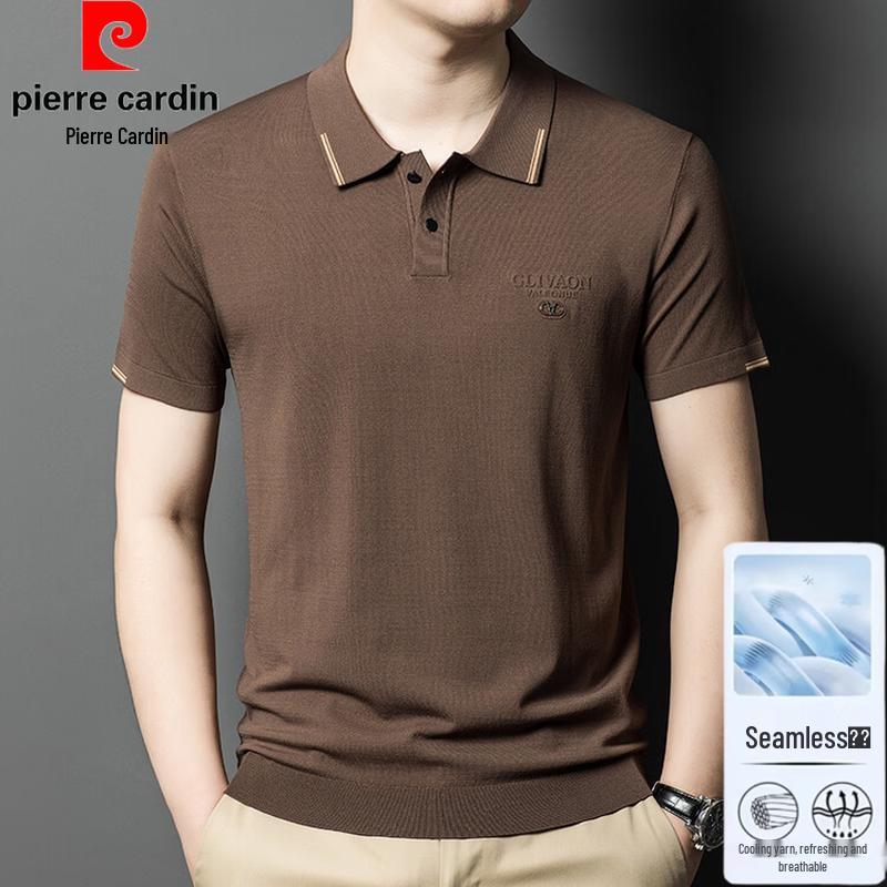Pierre Cardin Men s Ice Silk Business Polo Shirt 110
