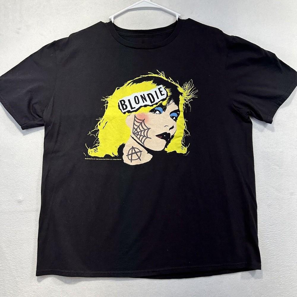 Blondie Tattoo Debbie Harry T-shirt Black Men Women Tee S To 4XL M273 Unisex T-Shirt XXXXL