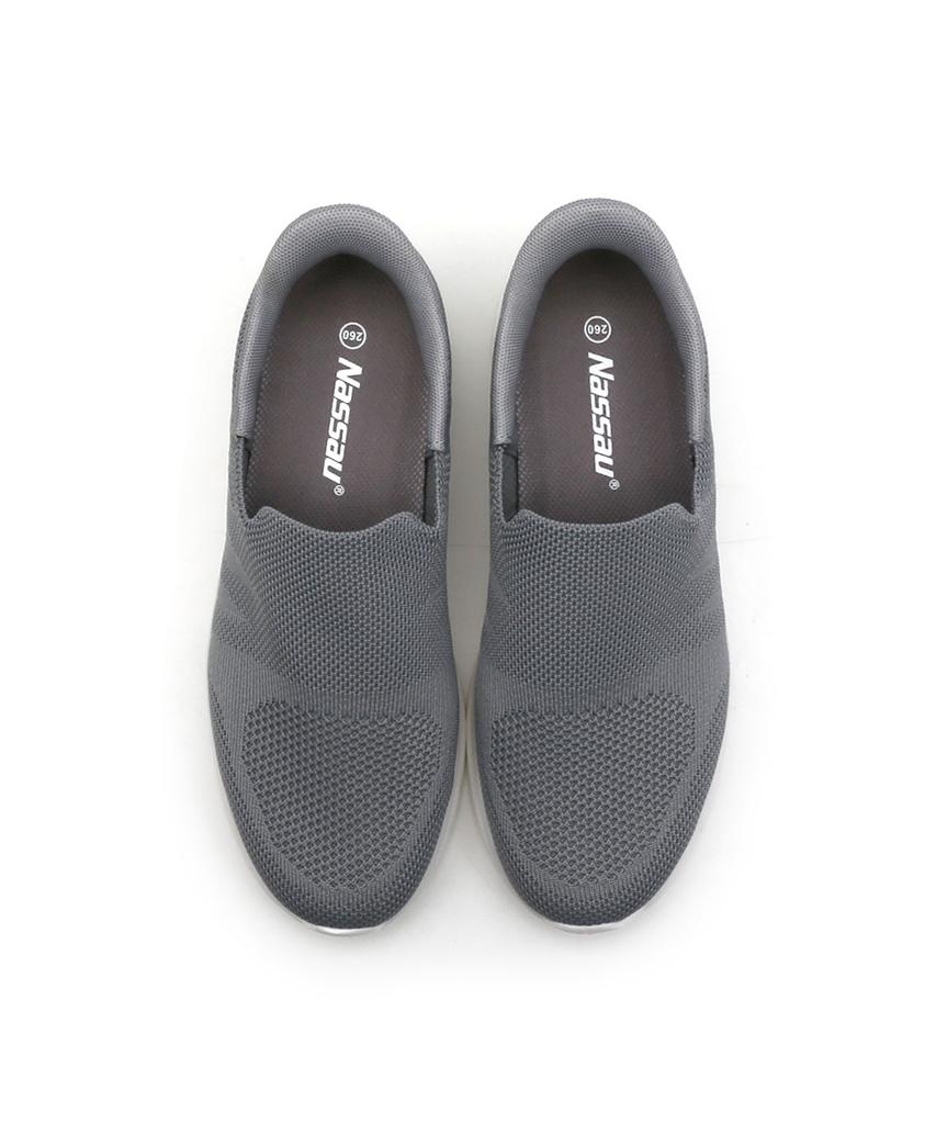 Nassau Baroin Slim Slip-On (Grey)