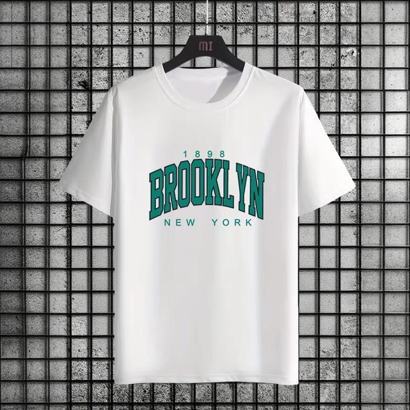 Summer Popular Mens Tshirt Classic Oneck Short Sleeve Top Urban Casual Fashion Streetwear Male Home Outdoor Comfort Cool Tees