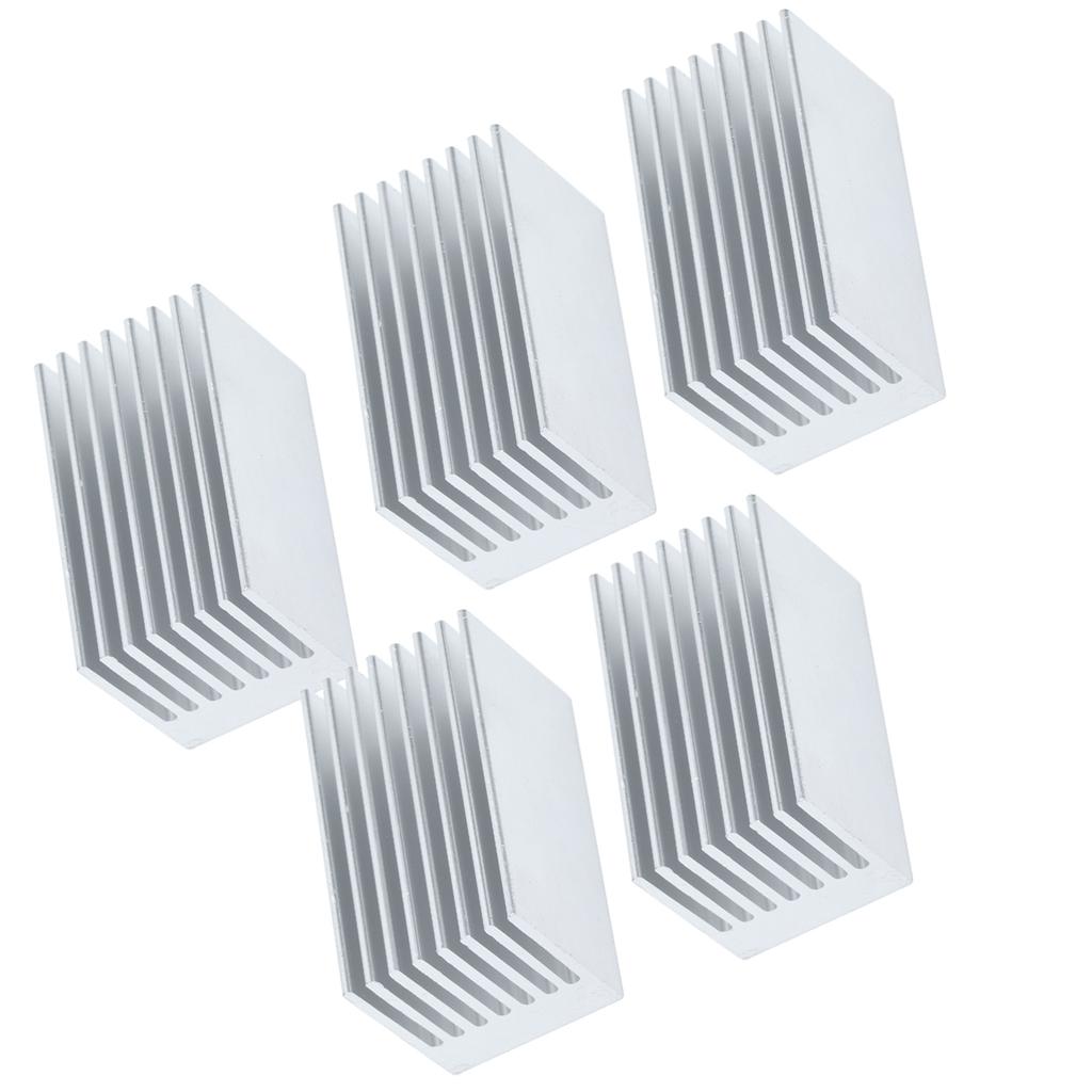 5Pcs Aluminum Heatsink Anodic Oxidation Cooling Heat Sink 51.6x28x28mm for Power Module