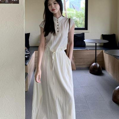 Elegant Women's Summer 2026 Two-Piece: Chic Long Skirt & Stylish Top In New Chinese Trend