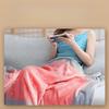 150x80cm Can Wear USB Electric Blanket Warm Shawl Knee Pad Air Conditioning Blanket Outdoor Travel Hotel Office Home Warm Afternoon Nap Small Quilt