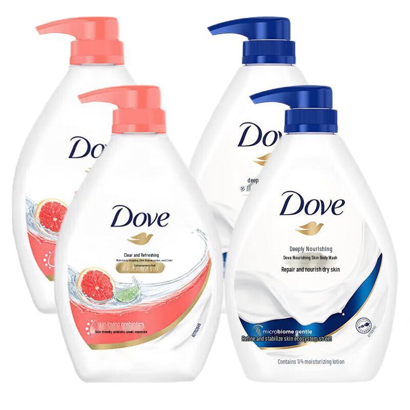 DOVE Shower Gel Family Pack (2 Sets)