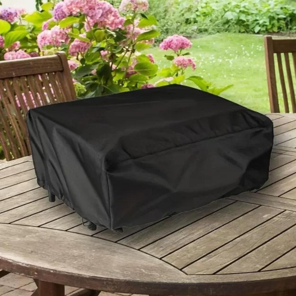 Tabletop Grill Cover Dustproof Electric Adjustable for Patio, Balcony, Garden