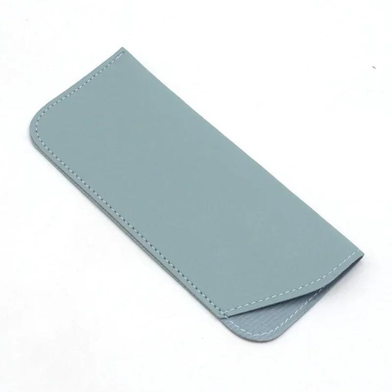 1Pcs PU Leather Glasses Bag Sunglasses Reading Eyeglasses Protective Cover Case Box Pouch Eyewear Protector Case Accessories