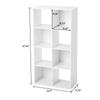 11" 8-Cube Storage Organizer, Features Eight 11" X 11" X 11" Open Storage compartments,White