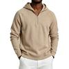 Men's Half Zip Hooded Sweatshirt Color for Winter Casual Wear